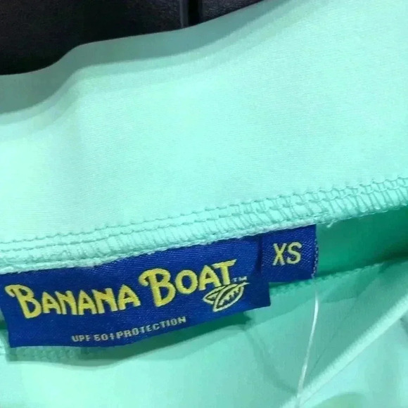 Banana Boat UPF 50+ Swim,casual summer shorts,elastic waist,pockets, Seafoam - Picture 4 of 8